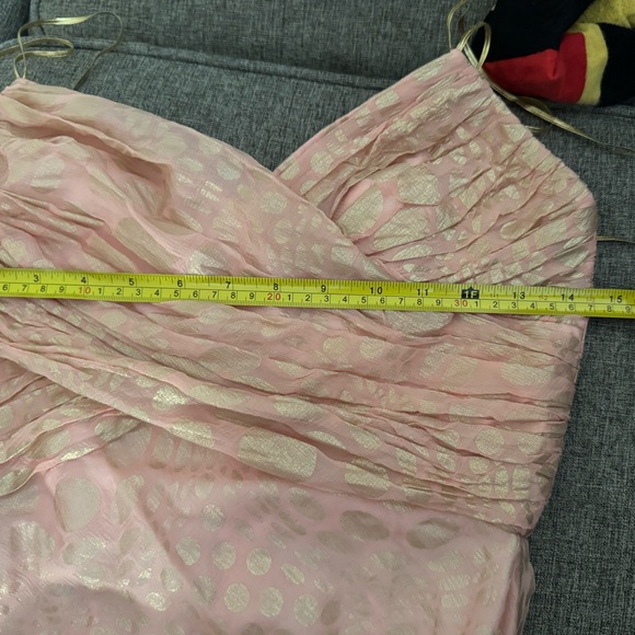 Shosanna pink gold baby doll dress - Picture 6 of 7